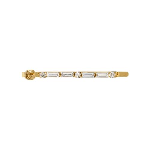  GUCCI古馳 22年秋冬 女士 互扣式雙G發(fā)夾 679009 J1D50 8031 預(yù)定商品2-6周發(fā)貨