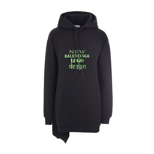 Balenciaga/巴黎世家 女士黑色棉質衛衣 518236 TYK47 1000 PLFSX