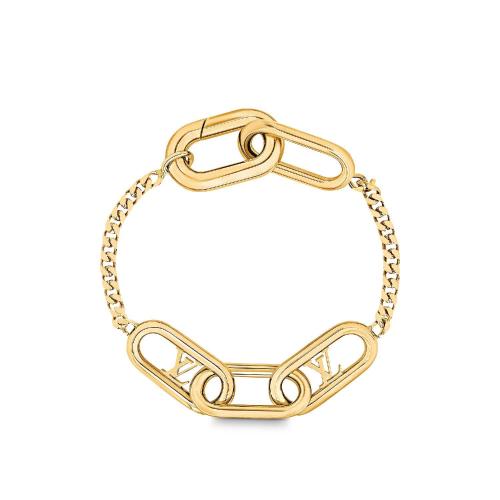  LV路易威登 22年秋冬 男士 手鏈 MINI SIGNATURE CHAIN 手鏈 M00325 M00326 預定商品2-8周發貨