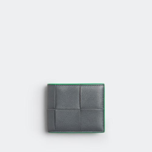  BV葆蝶家 22年秋冬 男士 錢(qián)包 portefeuille a deux volets avec porte-monnaie 649605V1Q7312