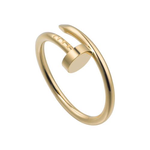 CARTIER/卡地亞 經(jīng)典Juste un Clou系列 18K金黃金小號釘子戒指  B4225900
