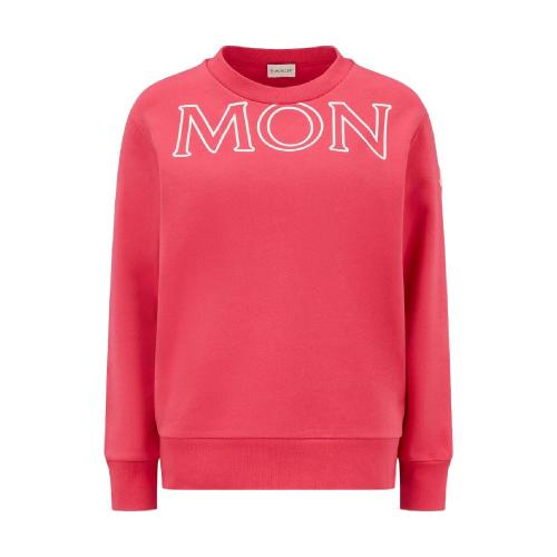  MONCLER蒙可蒙克萊 22年秋冬 女士 衛衣 Logo Sweatshirt H20938G00029809KX520