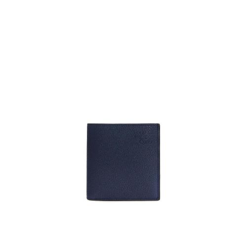  LOEWE羅意威 22年秋冬 男士 錢包 粒面牛皮革雙折錢包 C660R08X02-5543 預定商品1-3周發貨