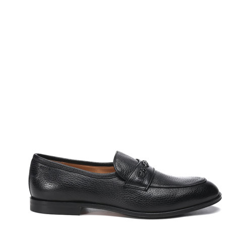 BALLY/巴利 【22春夏新款】 男士皮質B-Chain扣飾樂福鞋平底皮鞋 WERAM