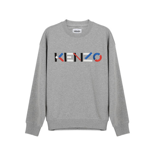 KENZO/高田賢三 男衛衣 男士棉質加絨款圓領長袖衛衣運動衫 5SW523 4MO