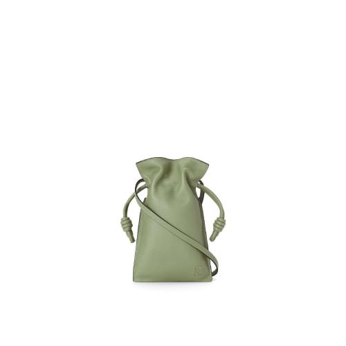  LOEWE羅意威 22年秋冬 女士 收納包 Flamenco Pocket in nappa calfskin A411F10X01-6424