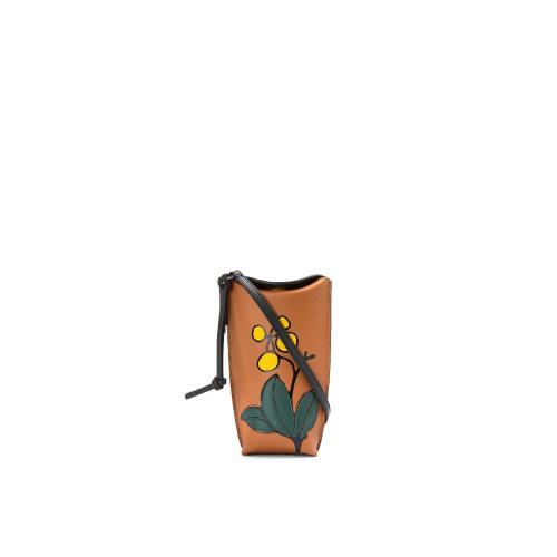  LOEWE羅意威 22年秋冬 女士 收納包 Herbarium Gate Pocket in soft calfskin C643Z42X04-2530