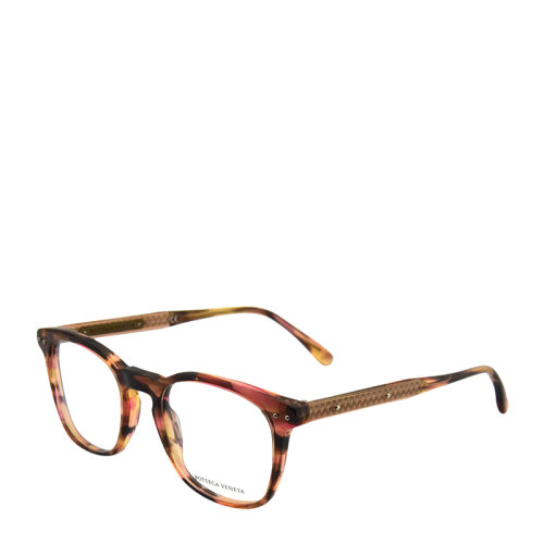 Bottega Veneta/葆蝶家 BV 男女同款時尚方形鏡框平光鏡近視眼鏡 BV0100O多色可選