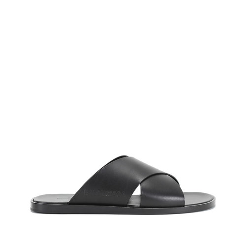 Balenciaga/巴黎世家 2021款 男士皮革拖鞋 597148 WAVY0