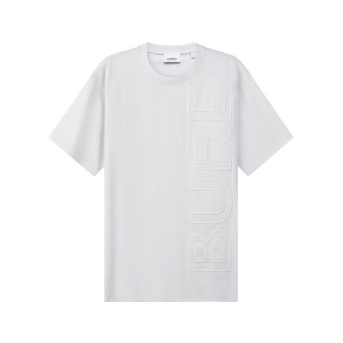 BURBERRY/博柏利 男款棉質寬松版圓領短袖T恤徽標圖案壓花 80507321