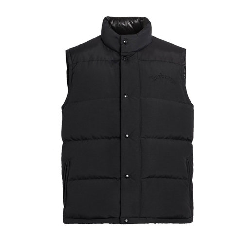 BURBERRY 黑色無袖鵝絨羽絨背心 50碼 80038231004