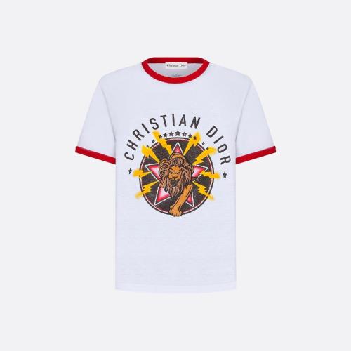  DIOR迪奧 22年秋冬 女士 短袖T恤 T-shirt Dior Vibe 243T12A4460_X0873