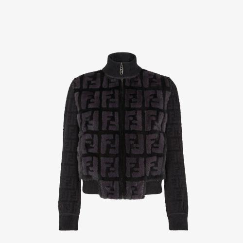  FENDI芬迪 22年秋冬 女士 夾克 Bomber jacket FNE16FAHOVF0T8B