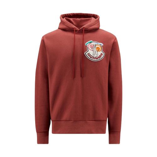  MONCLER蒙可蒙克萊 22年秋冬 男士 長袖T恤 Logo Hoodie H20928G00006809KX590