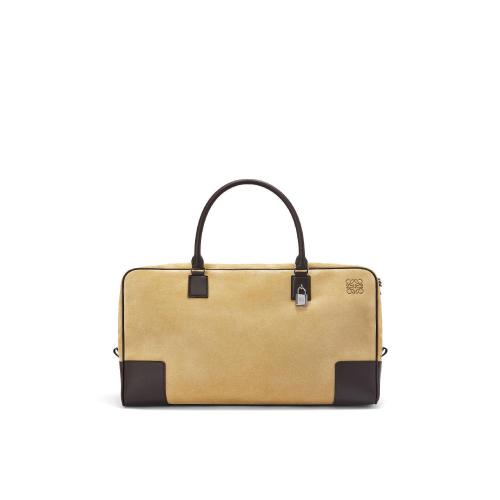  LOEWE羅意威 22年秋冬 男士 手提包 Amazona 44 bag in suede and calfskin B039N12X02-9348