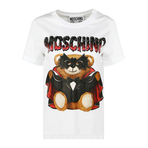 MOSCHINO/莫斯奇諾時尚潮流女士短袖T恤女士短袖T恤V071205401
