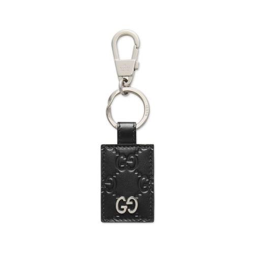  GUCCI古馳 22年秋冬 男士 Gucci Signature皮革鑰匙扣 478136 CWC1N 1000