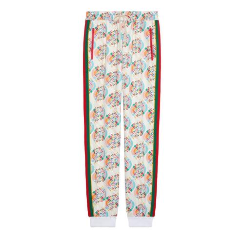  GUCCI古馳 22年秋冬 女士 The North Face x Gucci聯名系列針織長褲 673979 XJDVH 9275