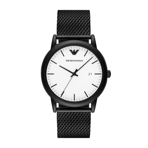 Emporio Armani/安普里奧阿瑪尼 男士不銹鋼表帶休閑時尚石英腕表 AR11046