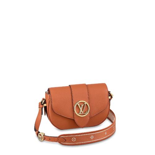  LV路易威登 22年春夏 女士 單肩包 LV PONT 9 SOFT 中號手袋 M58968 預定商品2-6周發貨