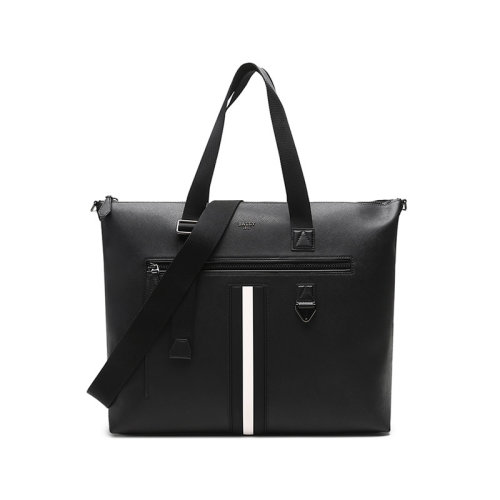 BALLY/巴利 男士再生皮革手提單肩斜挎包托特包 MADOX