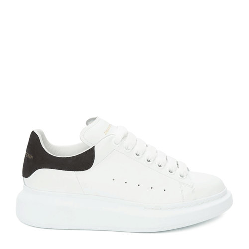Alexander McQueen/亞歷山大麥昆 小白鞋 男士牛皮撞色平底系帶休閑運動鞋 441631HGP59061