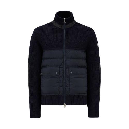  MONCLER蒙可蒙克萊 22年秋冬 男士 羽絨服 襯墊羊毛開衫 H20919B00019M1121777