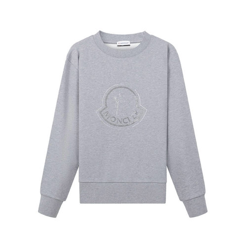Moncler/蒙克萊 【22秋冬新款】 女士棉質寬松版圓領長袖衛衣運動衫徽標圖案 8G00022 809LC