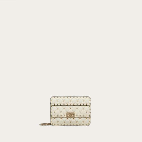  VALENTINO華倫天奴 22年秋冬 女士 單肩包 Petit sac Rockstud Spike en nappa 2W2B0123NAPI16