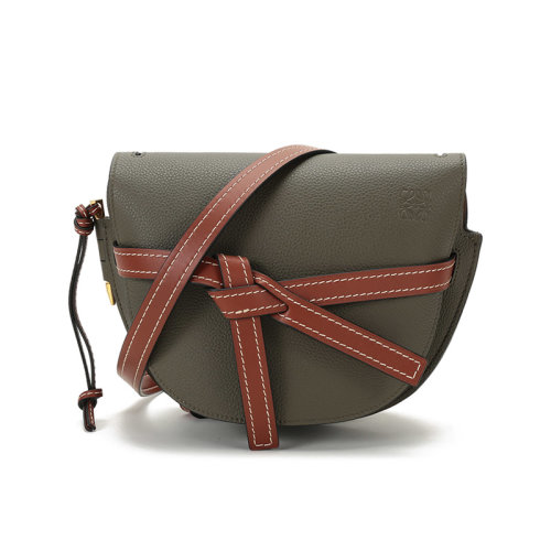 LOEWE/羅意威 女士Gate系列牛皮Small馬鞍形單肩斜挎包 321 12 T20