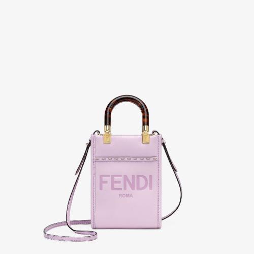  FENDI芬迪 22年秋冬 女士 手提包 Mini Sunshine Shopper 8BS051ABVLF1HOV