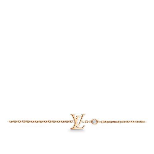  LV路易威登 22年秋冬 女士 手鏈 IDYLLE BLOSSOM 1*w*8K金鉆石手鏈 Q95595 預定商品2-8周發貨