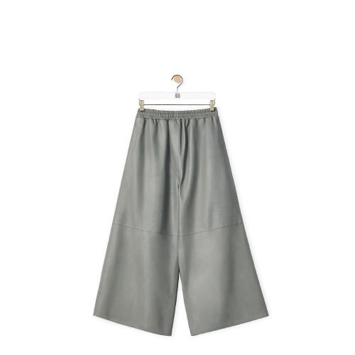  LOEWE羅意威 22年秋冬 女士 休閑褲 Cropped trousers in nappa S359Y54L11-1120