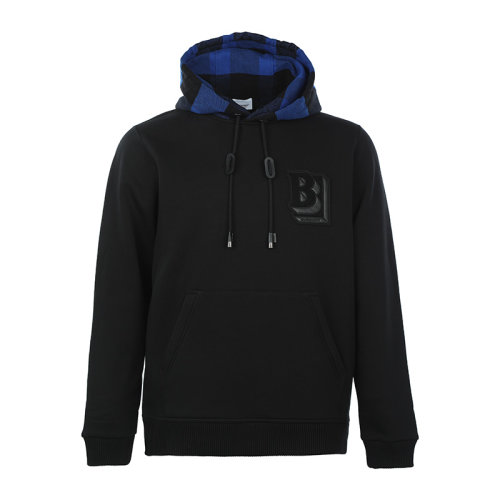 BURBERRY/博柏利22春夏字母圖案棉質(zhì)混紡連帽男士套頭衛(wèi)衣男衛(wèi)衣 8049955