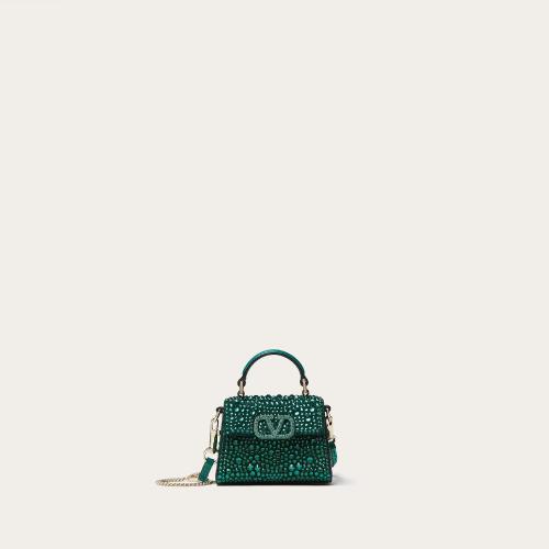  VALENTINO華倫天奴 22年秋冬 女士 單肩包 MICRO-SAC a MAIN VSLING A_VEC BRODERIE éTINCELA