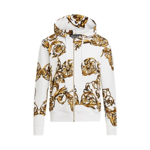 VERSACE/范思哲 男士白色棉質夾克 72GAI3Z0-FS019-G03