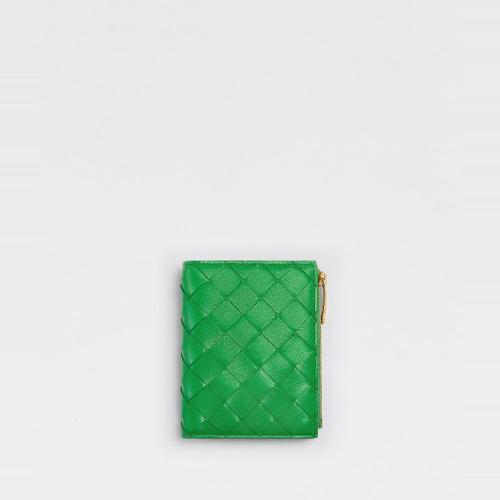  BV葆蝶家 22年秋冬 女士 錢包 portefeuille zippe a deux volets 707601VCPP33722