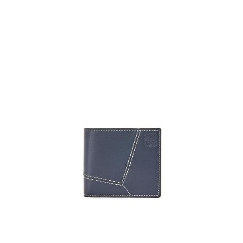  LOEWE羅意威 22年秋冬 男士 錢包 Puzzle stitches bifold wallet in smooth calfskin C510302