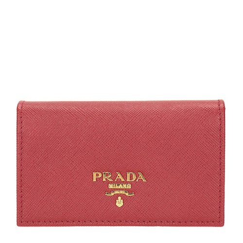  PRADA/普拉達 女士紅色牛皮革錢包 1MC122 QWA F068Z PLSX
