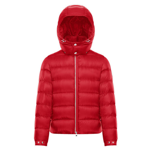 Moncler/蒙克萊  盟可睞男裝  男士紅色經典時尚連帽絎縫秋冬羽絨服外套 1A2010053334455