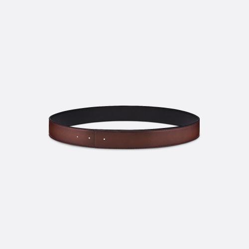  DIOR迪奧 22年秋冬 男士 腰帶 雙面腰帶 4800ZZYMT_H24E 預(yù)定商品1-3周發(fā)貨