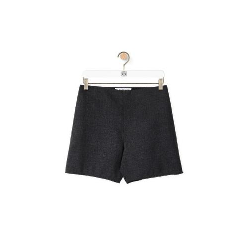  LOEWE羅意威 22年秋冬 男士 短褲 Shorts in wool H526Y04WAW-1110