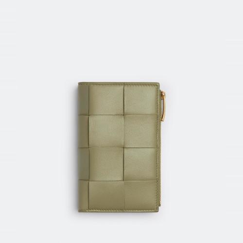  BV葆蝶家 22年秋冬 女士 錢包 portefeuille zippe a deux volets 667130VCQC12916