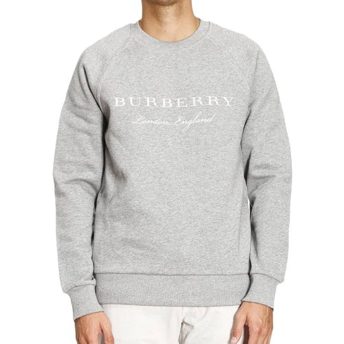  BURBERRY/博柏利 男士灰色棉質衛衣 4056505 PLFSX