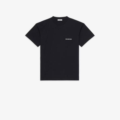  BALENCIAGA巴黎世家 22年春夏 女士 短袖T恤 BALENCIAGA LARGE FIT T-SHIRT 612965TIVG51070 預(yù)定商品2-8周發(fā)貨