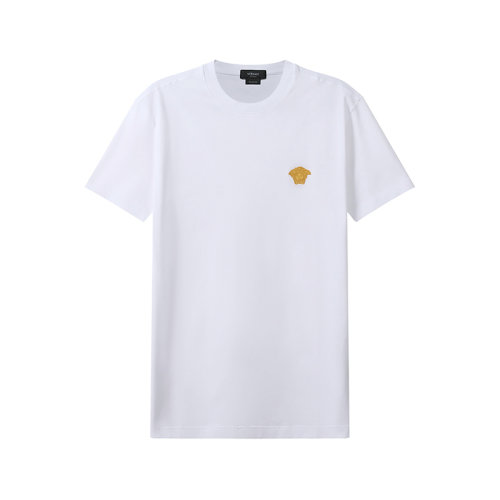 VERSACE/范思哲 男士棉質修身版圓領短袖T恤 A89289 A228806