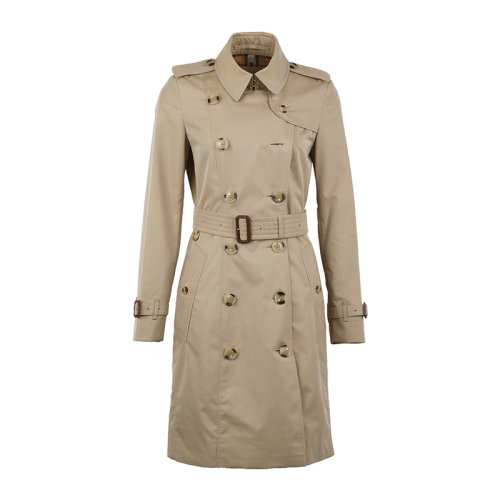 BURBERRY/博柏利21新品雙排扣中長(zhǎng)款女士風(fēng)衣外套8045776