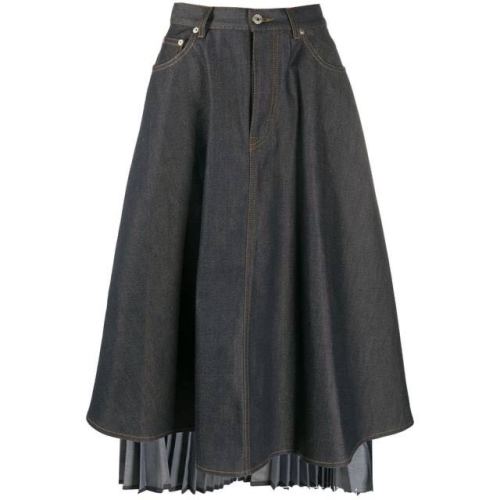 LOEWE/羅意威  新款百褶女士半身裙S359344XAY 6390