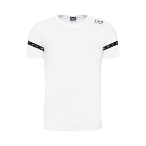  Emporio Armani/安普里奧阿瑪尼 男士白色棉質短袖T恤 6KPT20 PJ02Z 1100