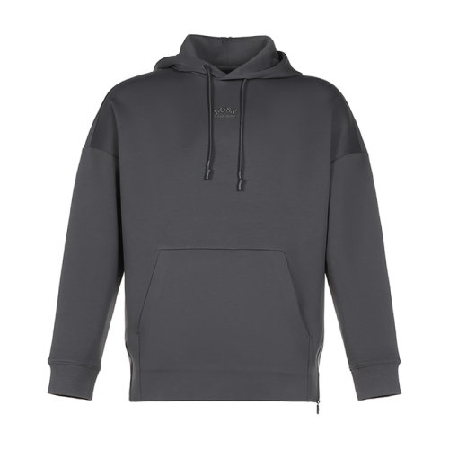 HUGO BOSS/雨果博斯 男衛衣 男士棉質寬松版連帽衛衣運動衫 50431718
